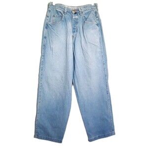 VTG Marithe Francois Girbaud Jeans Men 29 x 31 Pants Y2K 90 Baggy Button Fly USA